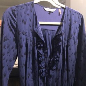 Rebecca Taylor Animal Print silk dress